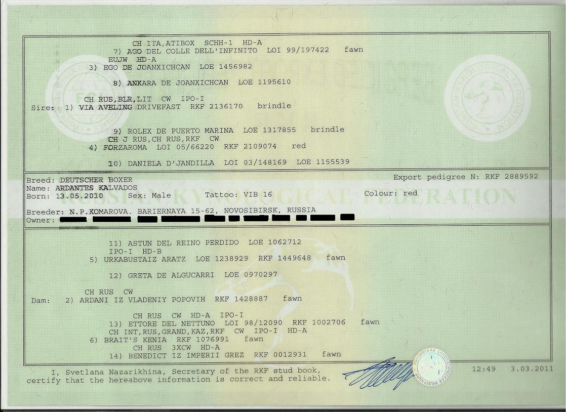 MAX PEDIGREE visual data 8